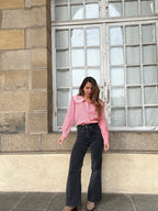 Anaëlle Claudine Collar Vichy Blouse