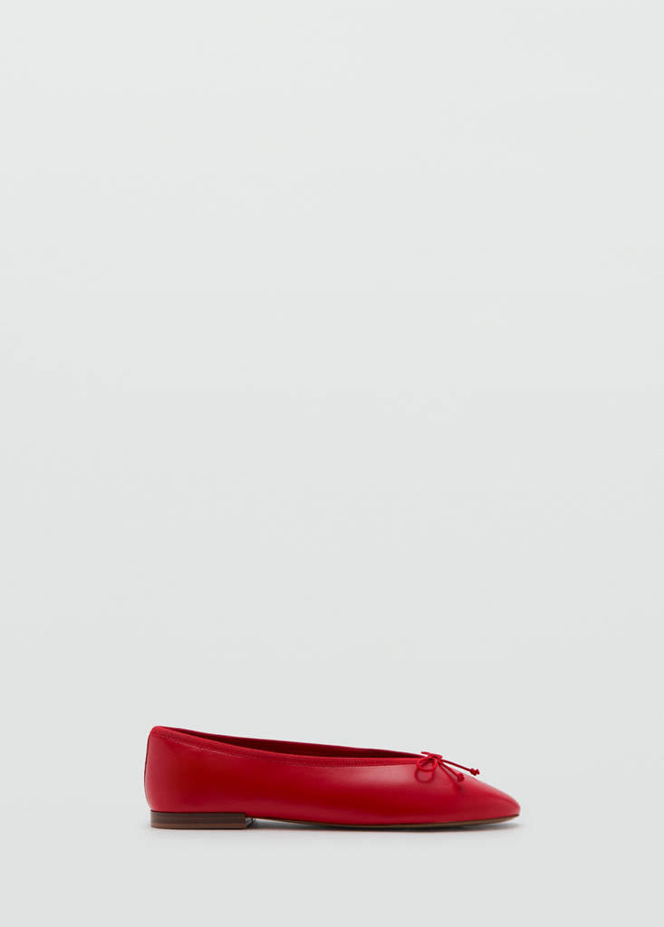 Ballerines Cuir Nœud