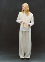 Pull-Over Laine Manches Courtes