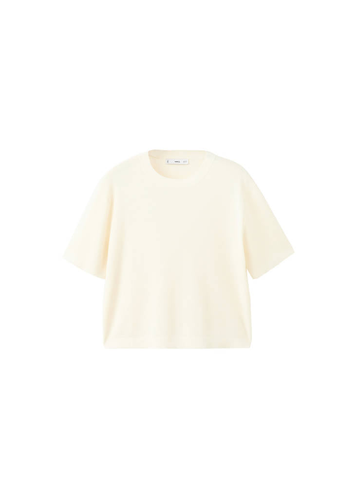 Pull-Over Laine Manches Courtes