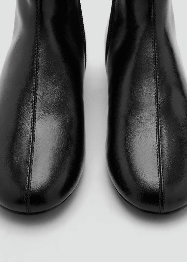 Bottines Plates Avec Zip