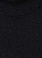 Robe Maille Col Montant Broche