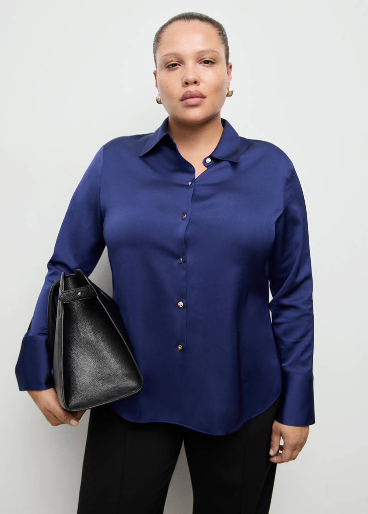 Chemise Fluide Satinée