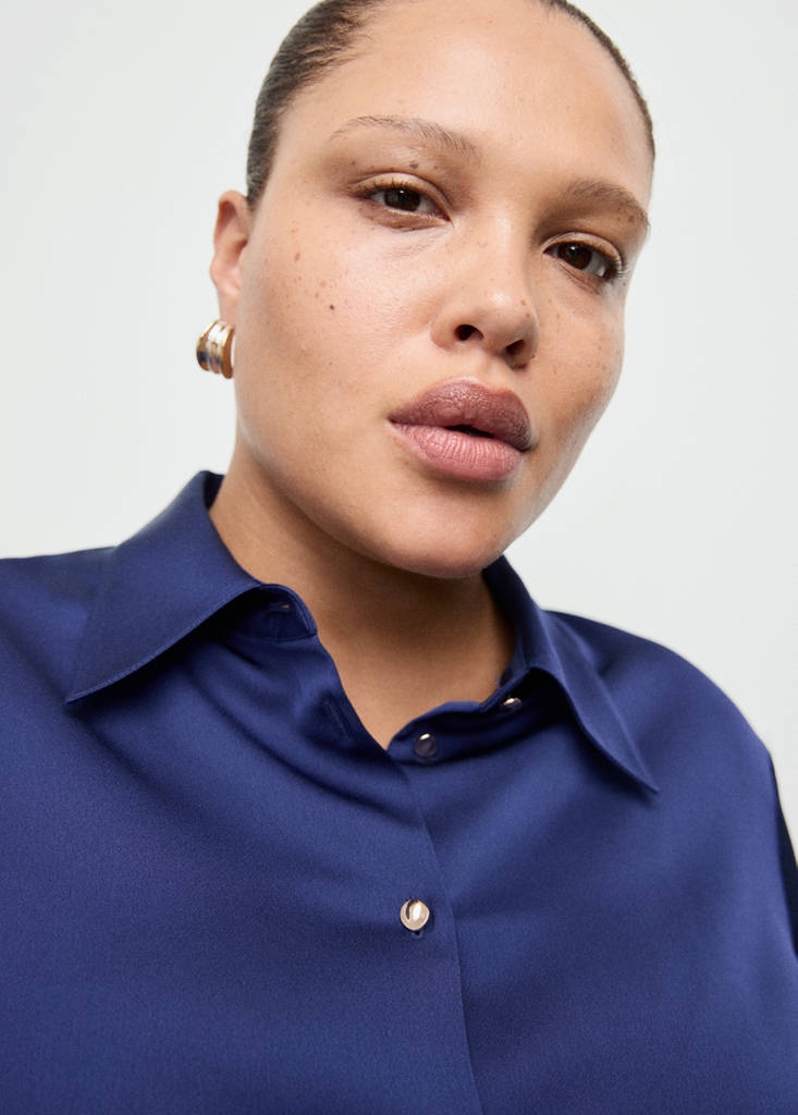 Chemise Fluide Satinée