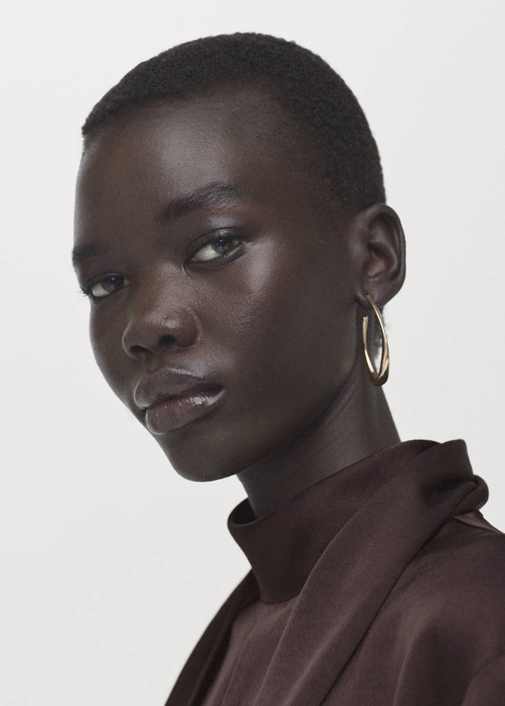 Robe Satinée Foulard