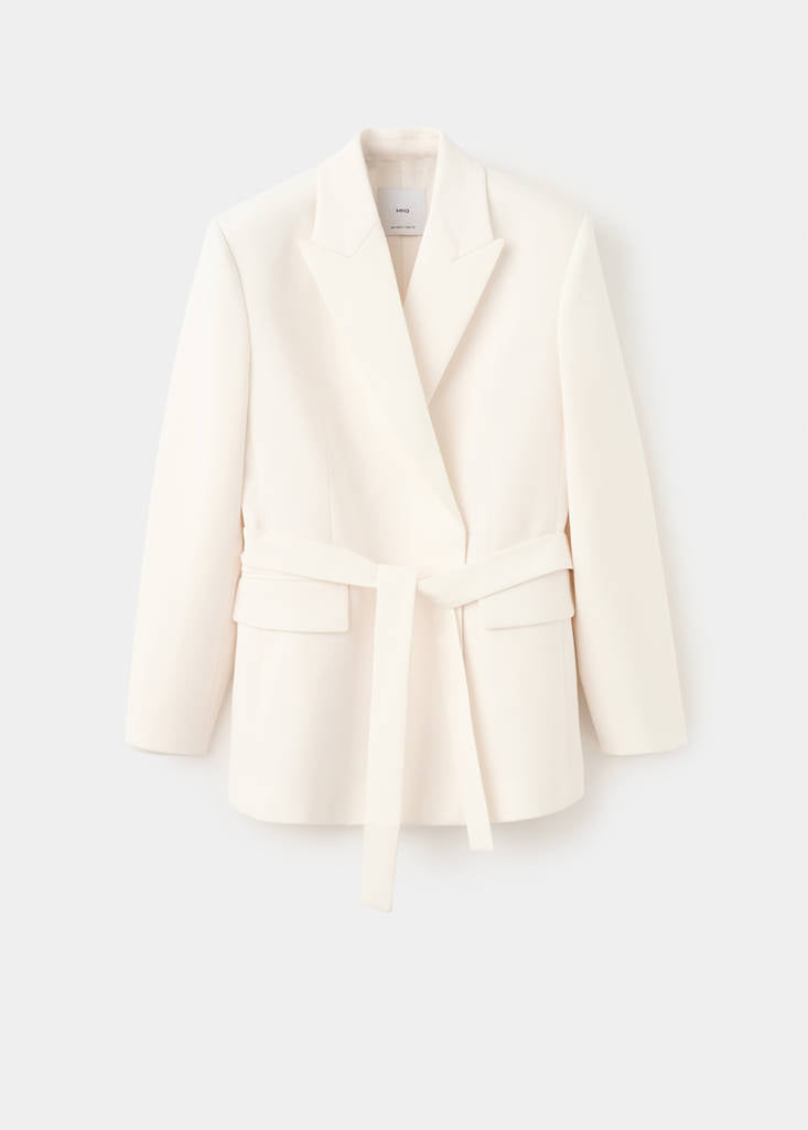 Blazer Costume Ceinture