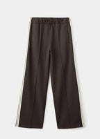 Pantalon Droit Rayure Contrastée