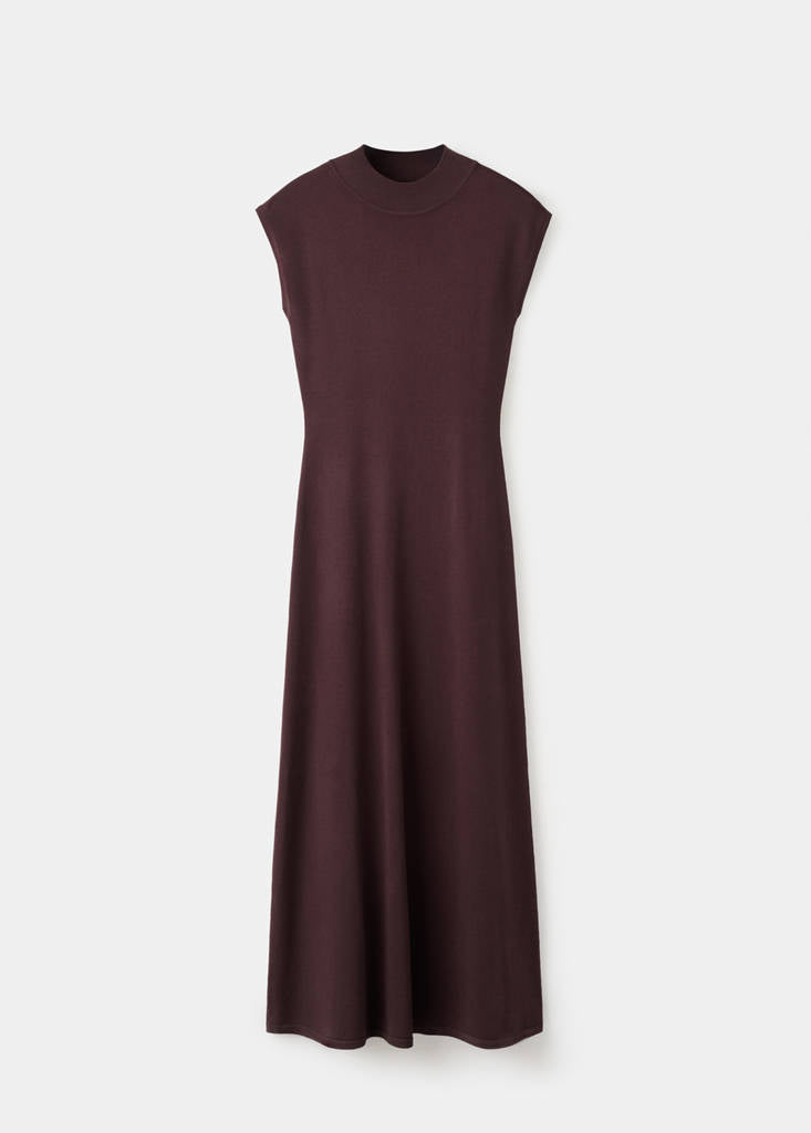 Robe Maille Col Montant