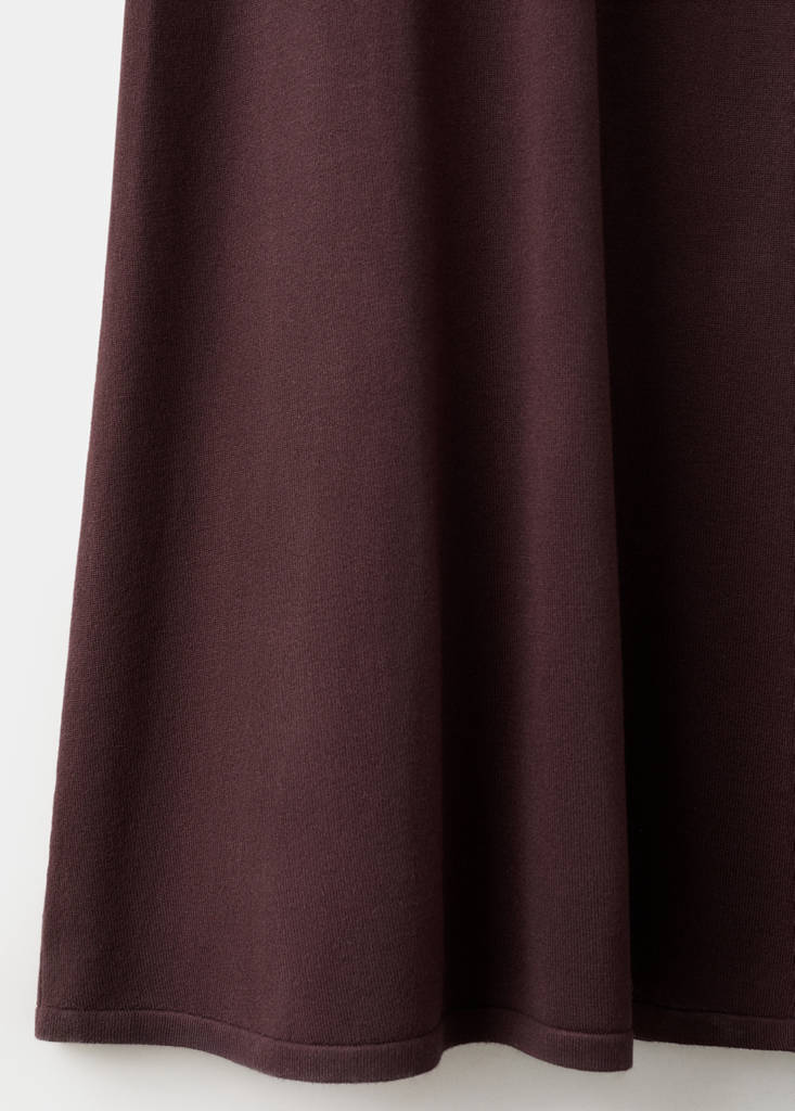 Robe Maille Col Montant
