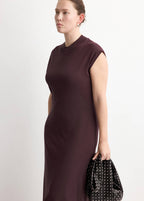 Robe Maille Col Montant