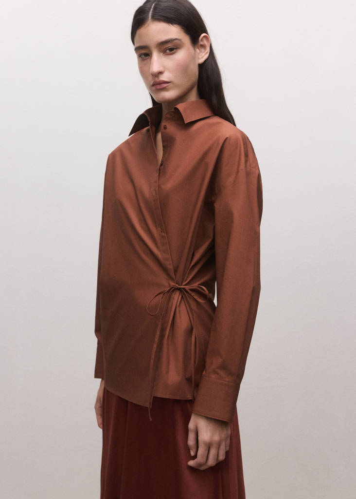 Chemise Coton Cache-Cœur