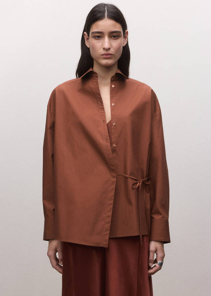 Chemise Coton Cache-Cœur