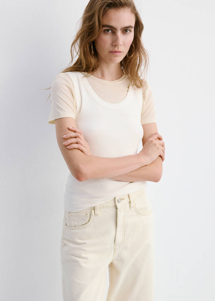 Jean Barrel Taille Haute