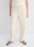 Jean Barrel Taille Haute