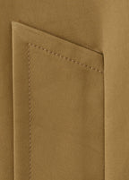 Trench Col En Cuir Synthétique
