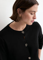 Cardigan Maille Boutons Bijoux