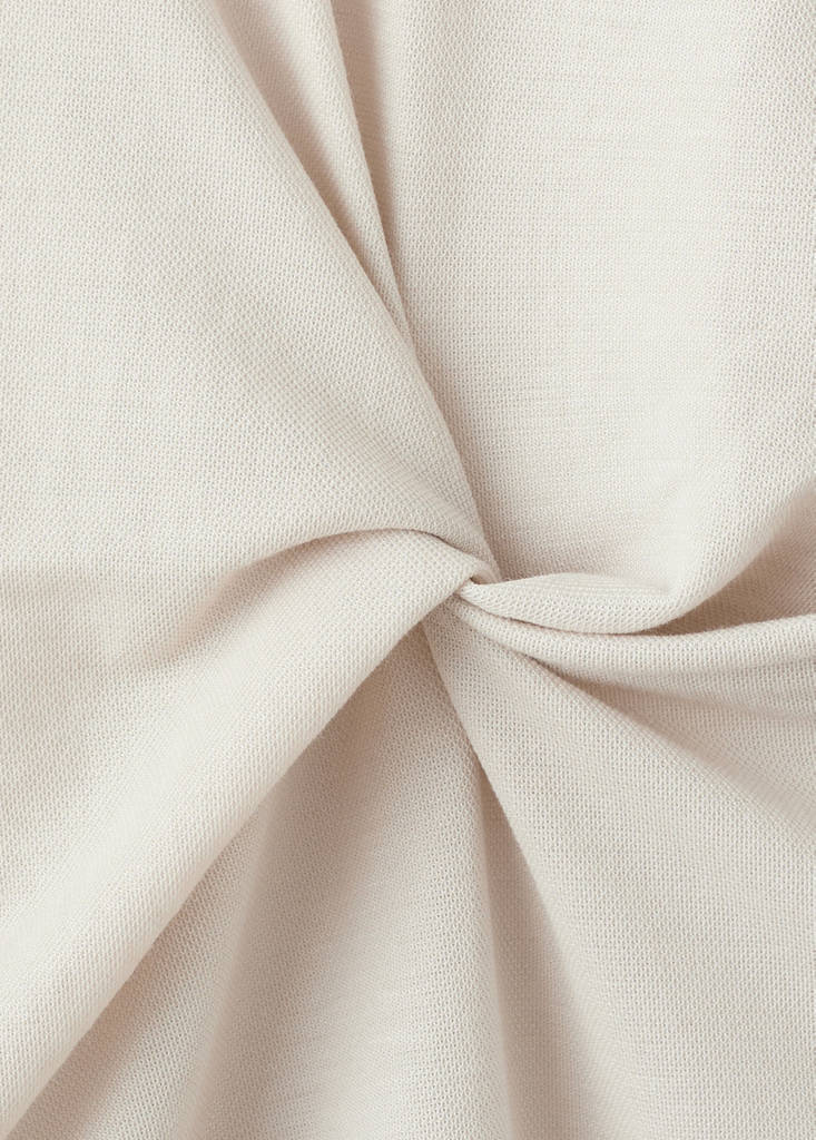 Robe Détails Froncés Sur Les Côtés
