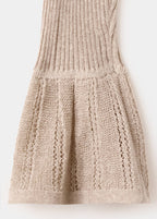 Cardigan Maille Volants
