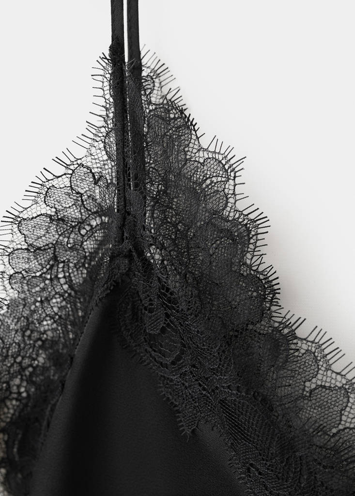 Top Style Lingerie Col Dentelle