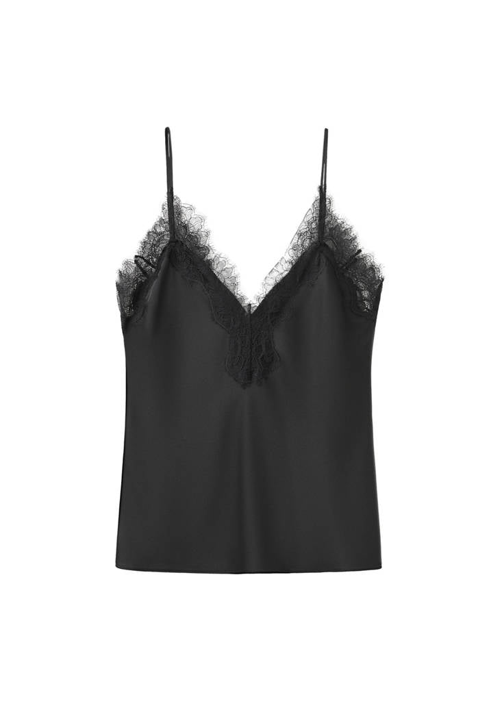 Top Style Lingerie Col Dentelle