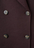 Manteau Laine Fait Main Oversize