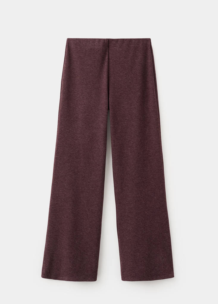 Pantalon Maille Taille Élastique