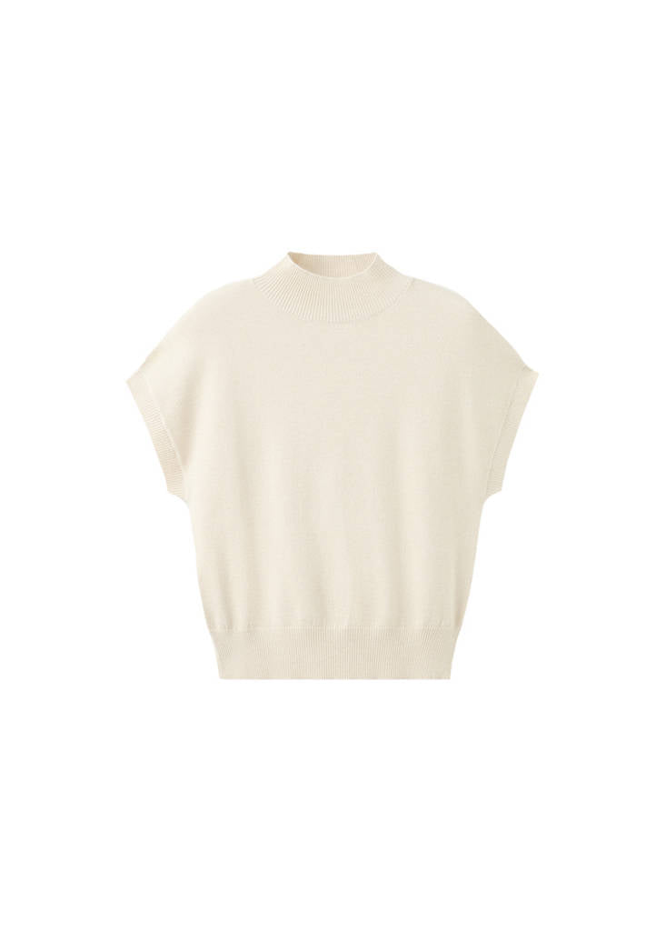 Pull-Over Lurex Manches Courtes