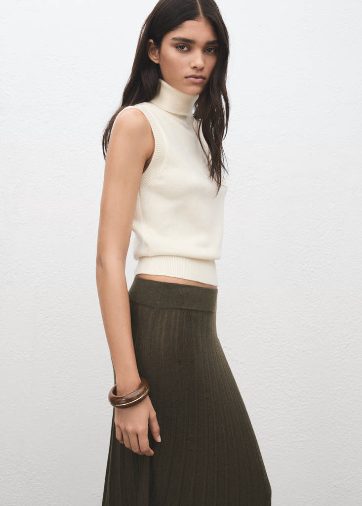 Top Maille Col Roulé