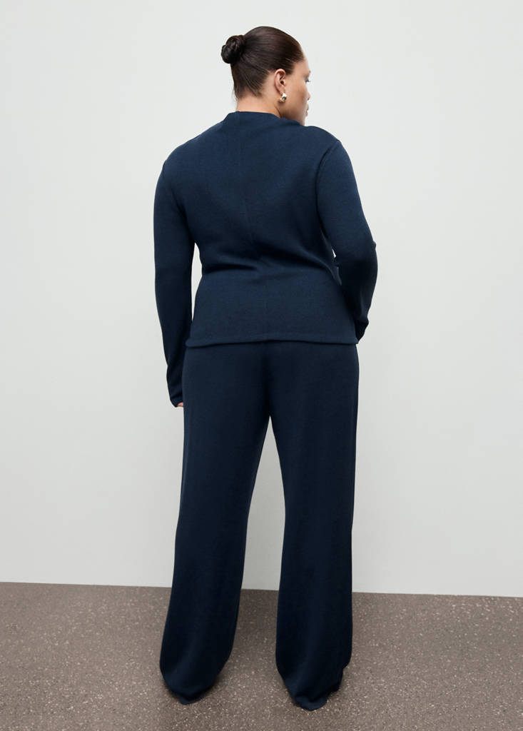 Pantalon Droit Taille Élastique