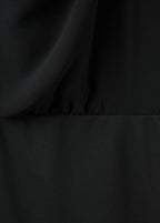 Robe Emmanchures Américaines Nœud