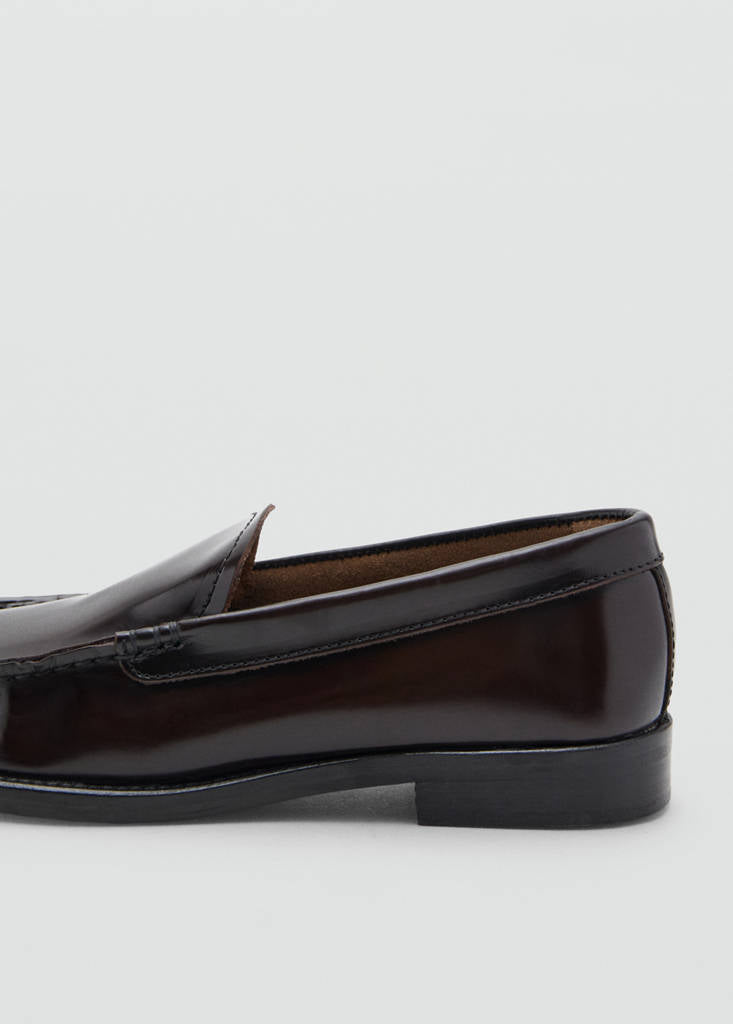 Mocassins Cuir Froncé