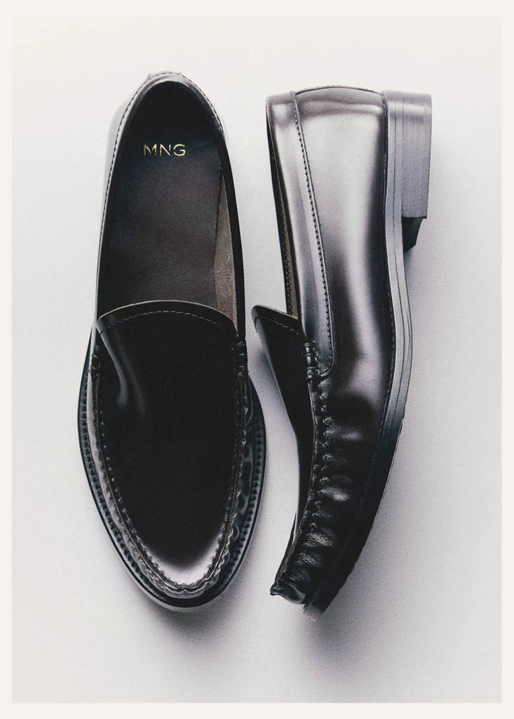Mocassins Cuir Froncé