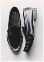Mocassins Cuir Froncé