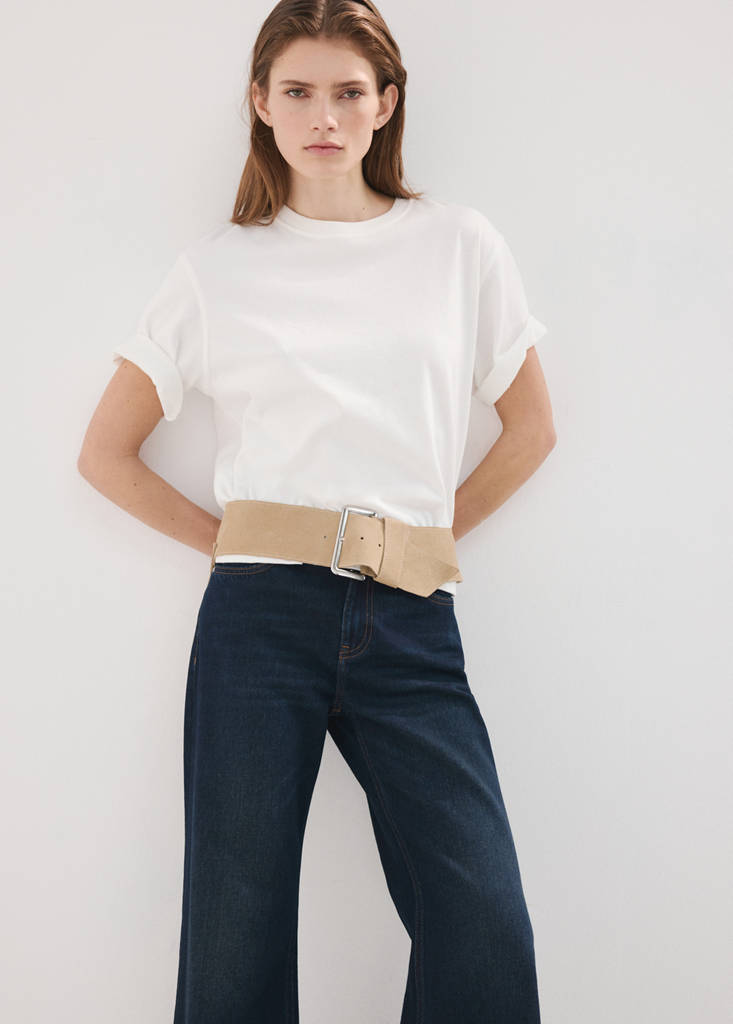 Jean Flare Taille Mi-Haute