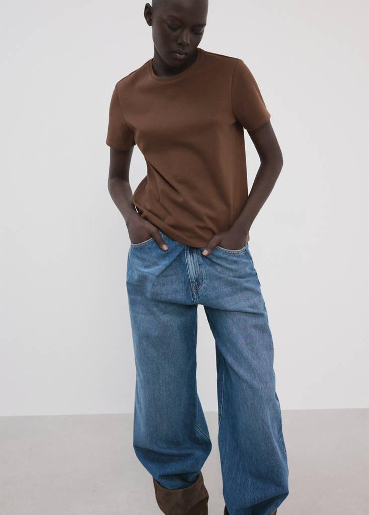 T-Shirt Coton Manches Courtes