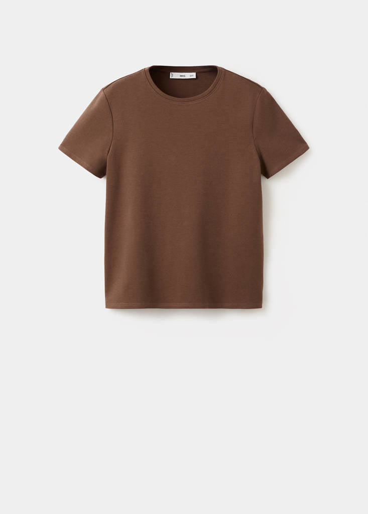 T-Shirt Coton Manches Courtes