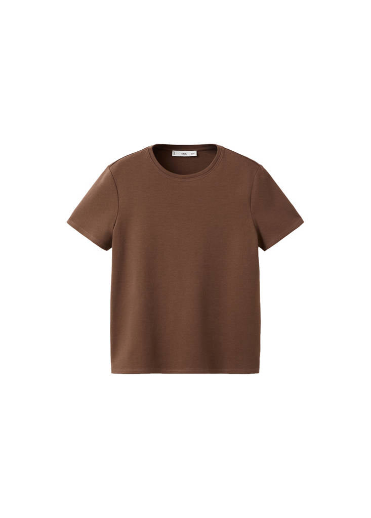 T-Shirt Coton Manches Courtes