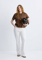 T-Shirt Coton Manches Courtes