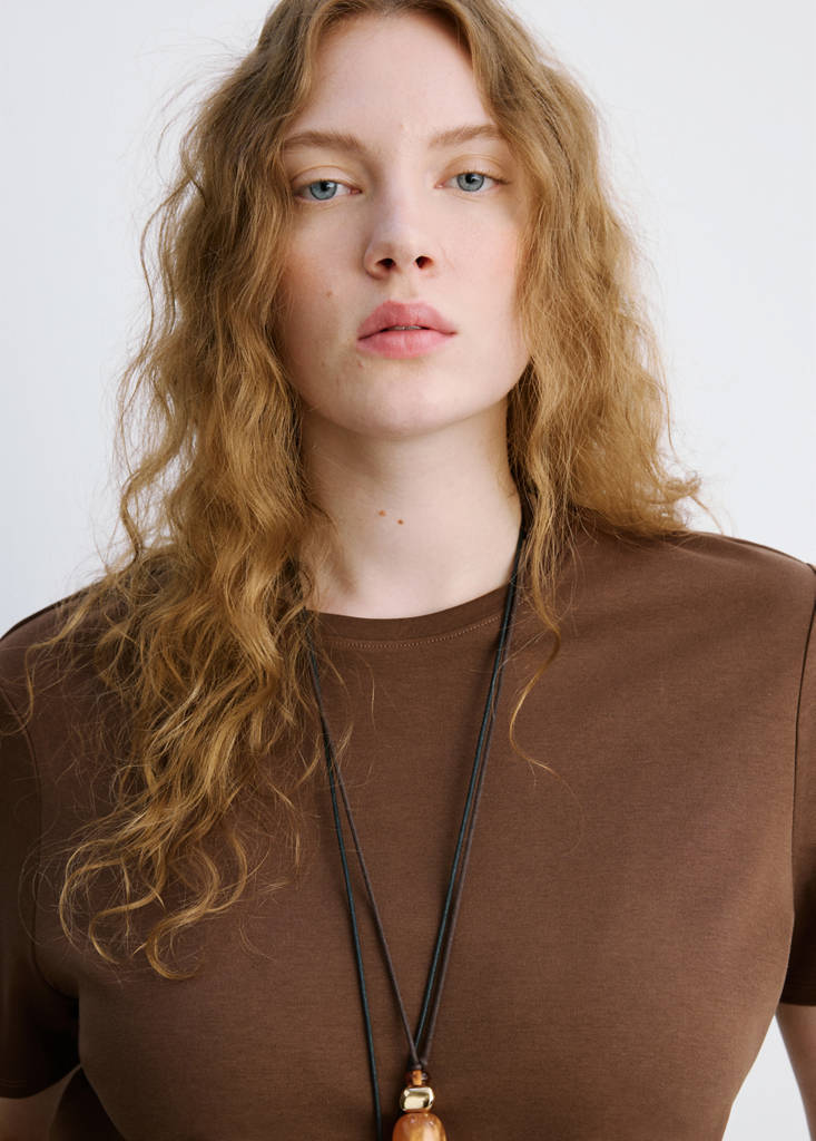 T-Shirt Coton Manches Courtes