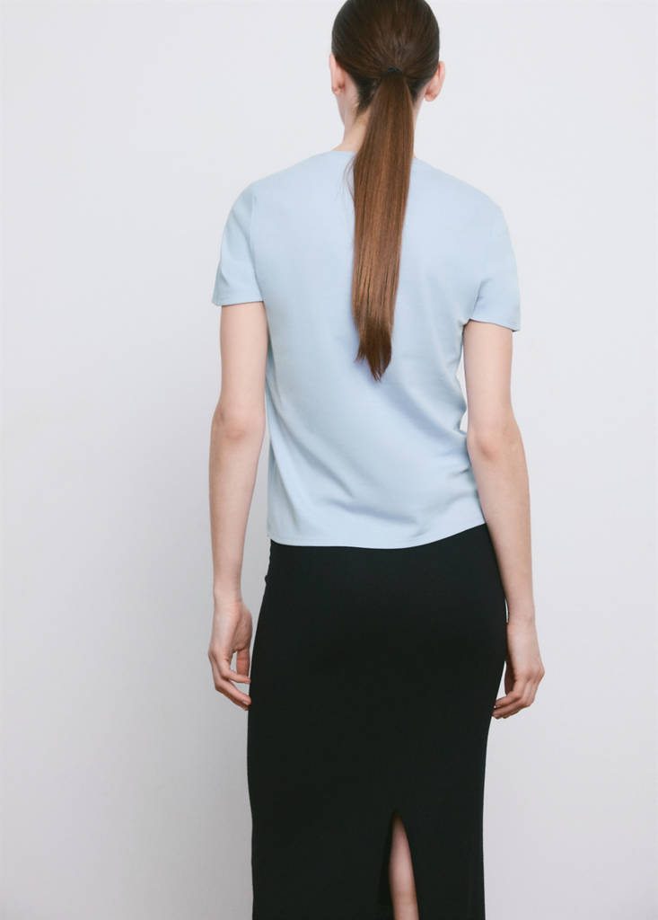 T-Shirt Coton Manches Courtes