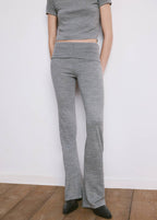 Pantalon En Maille Clouté