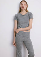 Pantalon En Maille Clouté