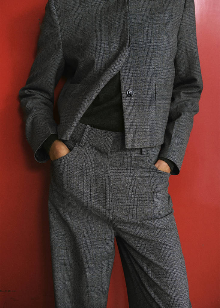Pantalon De Costume Taille Normale