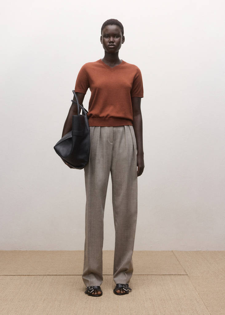 Pull-Over 100 % Laine Manches Courtes