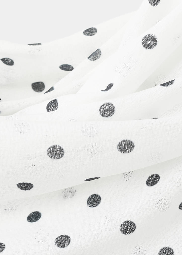 T-Shirt À Pois Bustier