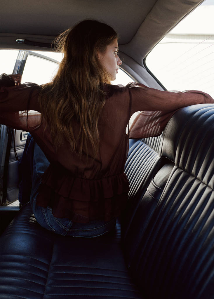 Blouse Volants Fluide