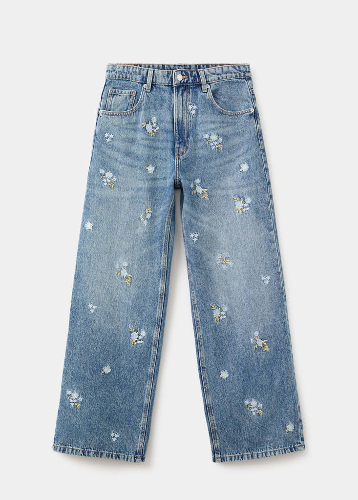 Jean Droit Broderie À Fleurs