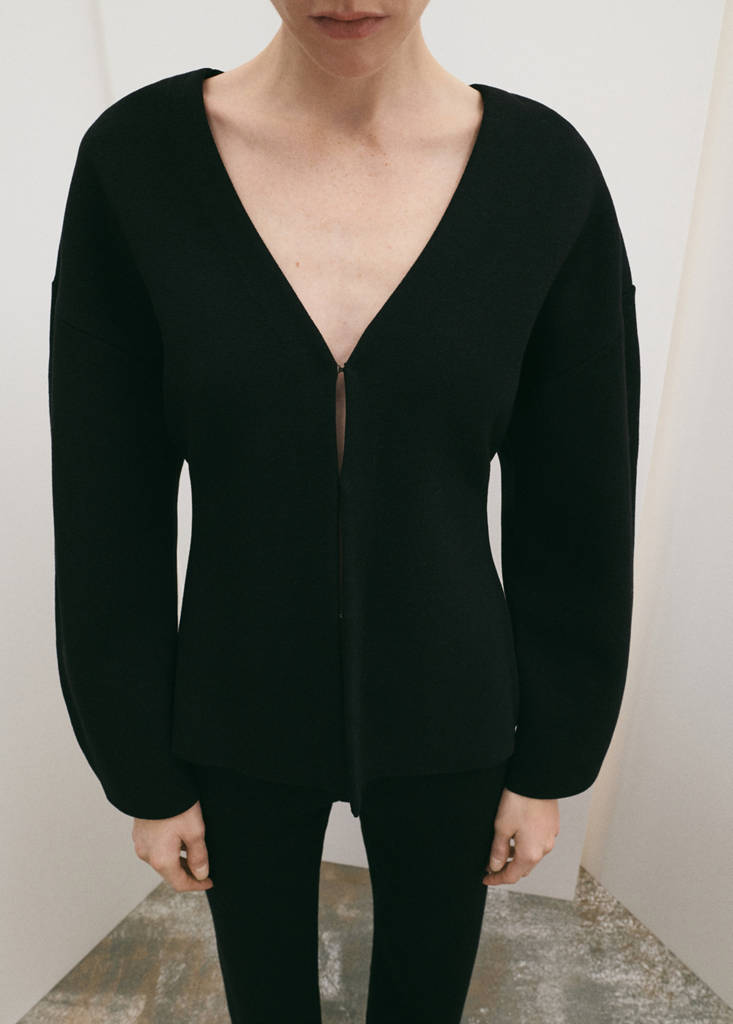 Cardigan Oversize Scollo a V