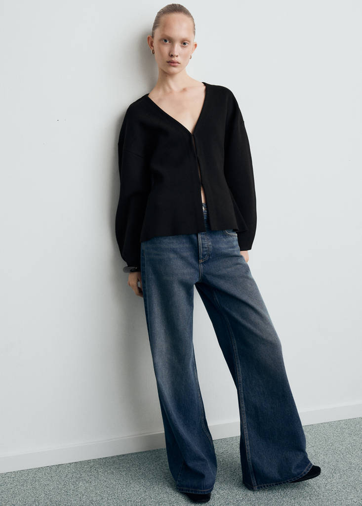 Cardigan Oversize Scollo a V