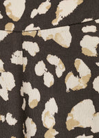 Pantalon Imprimé Taille Élastique